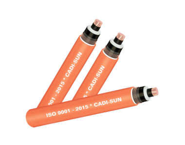 Cáp điện Cadisun 1 lõi, màn chắn sợi đồng, không giáp – C(A)XV/CWS-W 1x? – 20/35(40.5) hoặc 20/35(38.5) kV